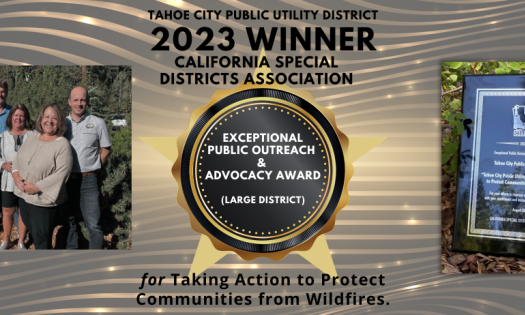 Read TCPUD Receives 2023 CSDA Outreach and Advocacy Award